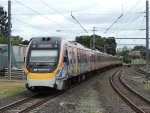 Commuter leaving Coorparoo 